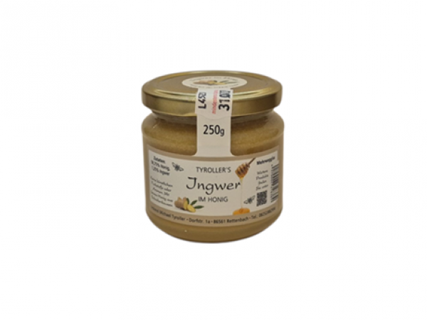 Ingwer im Honig 250g